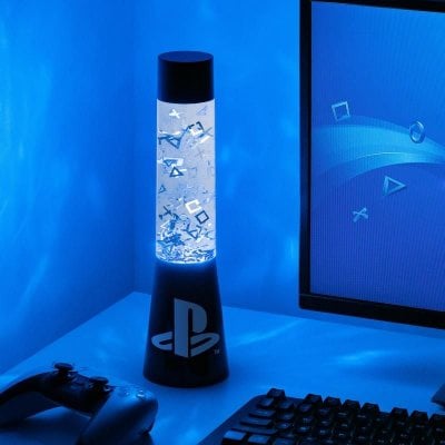 Playstation glitter lamp