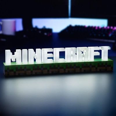 Minecraft logo - lamp 0