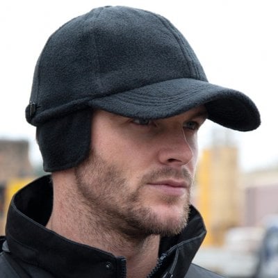 Winter cap with ear warmers