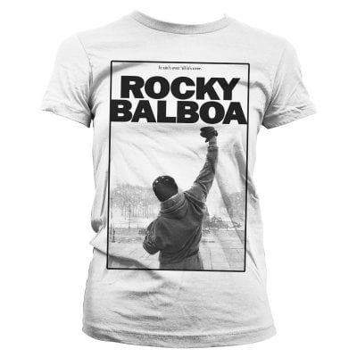 Rocky Balboa - It Ain't Over Girly Tee 1
