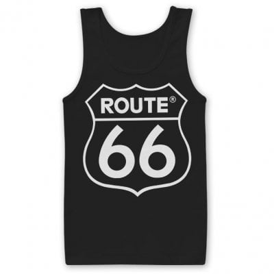 Route 66 Logo Tank Top 1