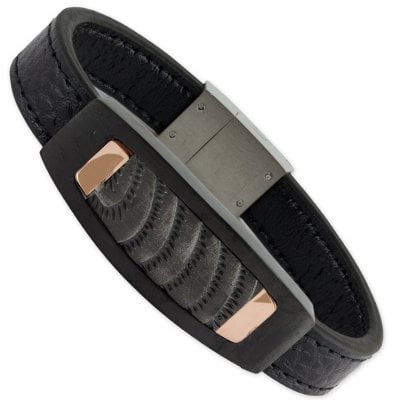 Moonwalk leather bracelet