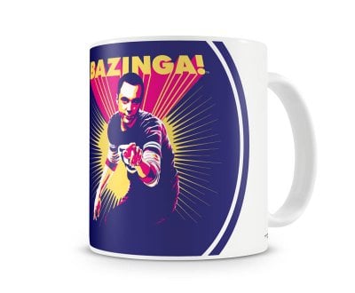 Sheldon Says BAZINGA! coffee mug 1