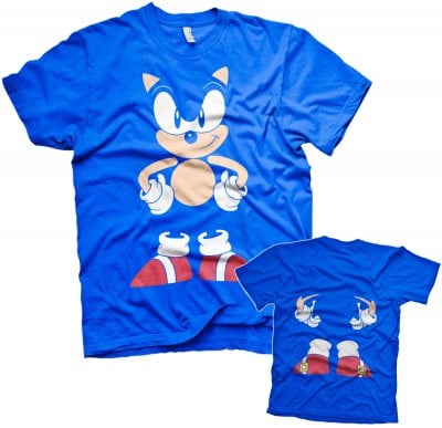 Sonic The Hedgehog - Front & Back Tee 1