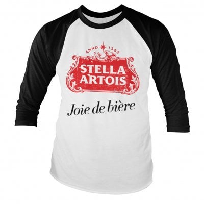 Stella Artois Joie De Biére Baseball Long Sleeve Tee 1