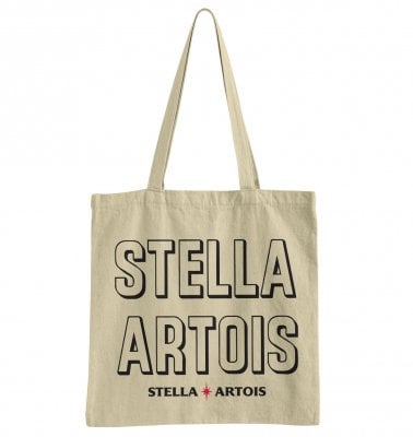 Stella Artois Retro Wordmark Tote Bag 1