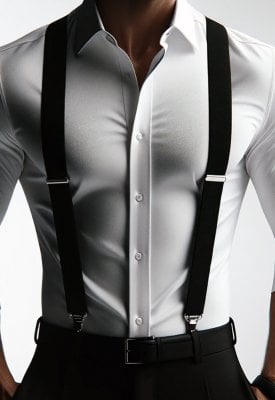 Black suspenders 0