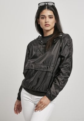 Black short hooded jacket for women 14