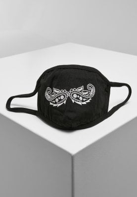 Black mask with mustache 1