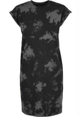 Black and gray dress with short arms 4