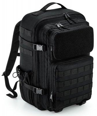 Tactical MOLLE backpack with velcro
