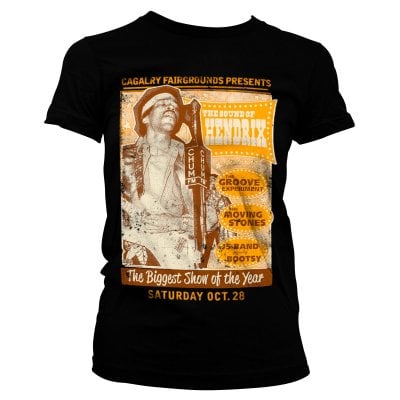 The Sound Of Hendrix Poster Girly T-shirt 1