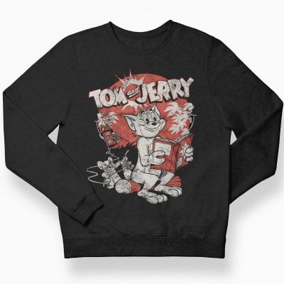 Tom & Jerry Vintage Comic sweatshirt kids 1