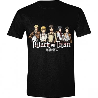 Attack On Titan Line Up T-Shirt