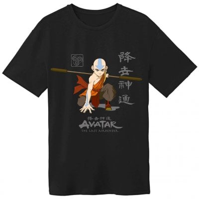 Avatar Aang in Knee Bend Pose T-Shirt