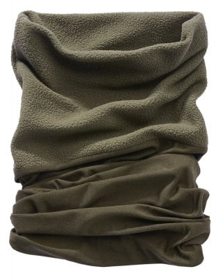 Tube scarf fleece olive 0