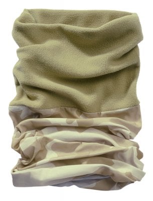 Tube scarf fleece sandstorm 1