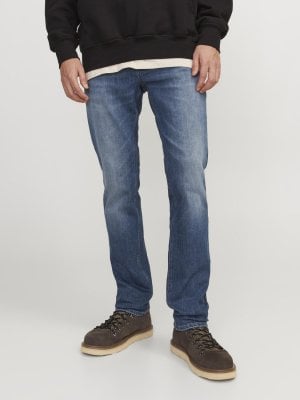 Washed straight slim fit jeans Mr. Tim 1