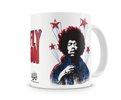 Jimi Hendrix Fly On coffee mug 1