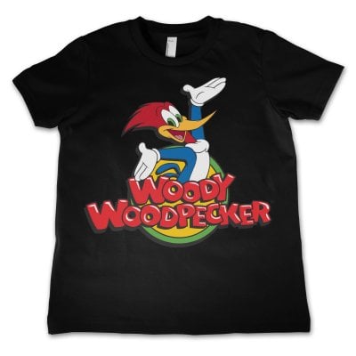 Woody Woodpecker Classic Logo Kids Tee 1