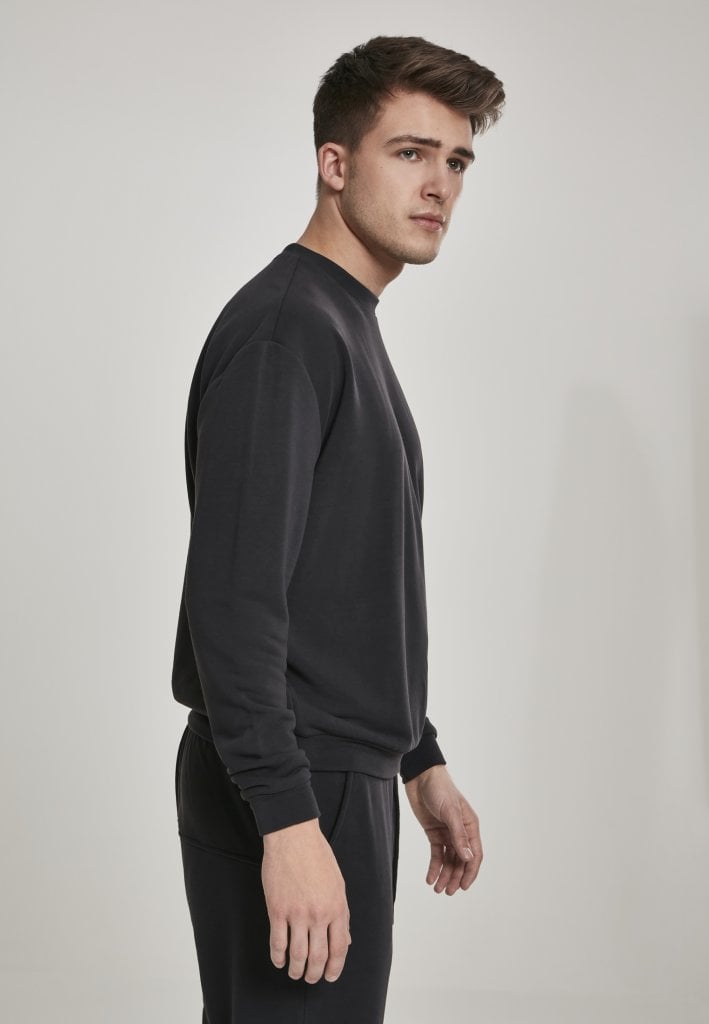 Black round neck sweatshirt - Sweatshirts - Oddsailor.com